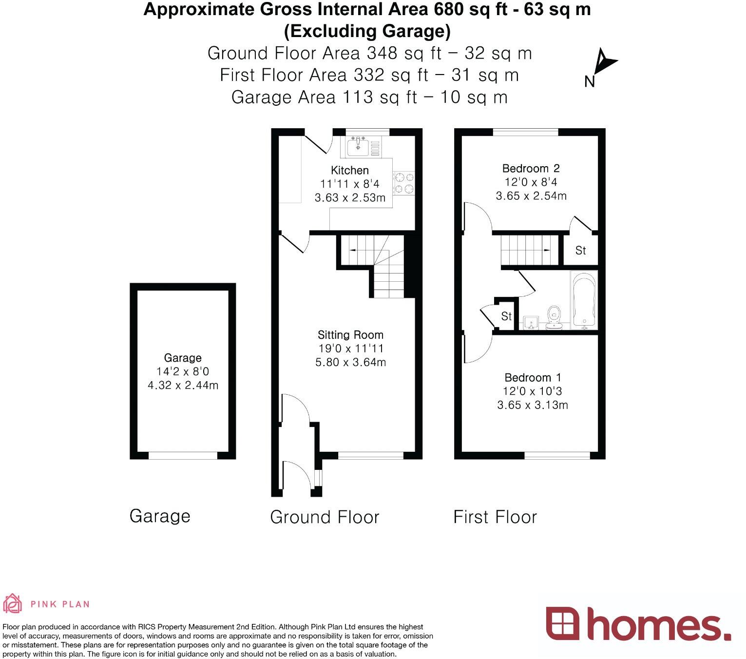 Greenfields Avenue, Alton, Hampshire floorplan