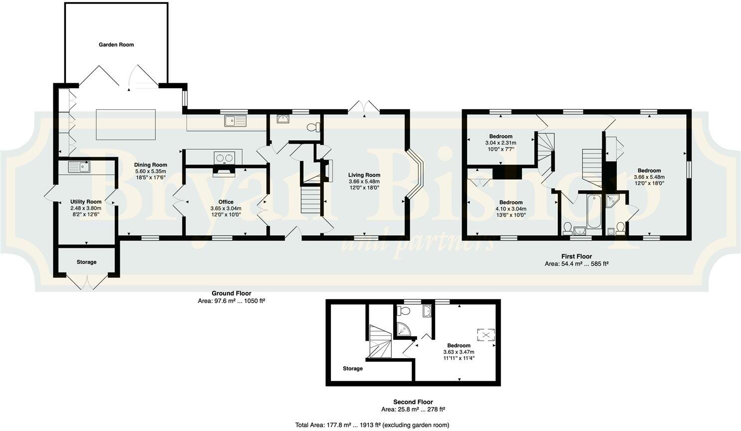 Youngs Rise, Welwyn Garden City floorplan