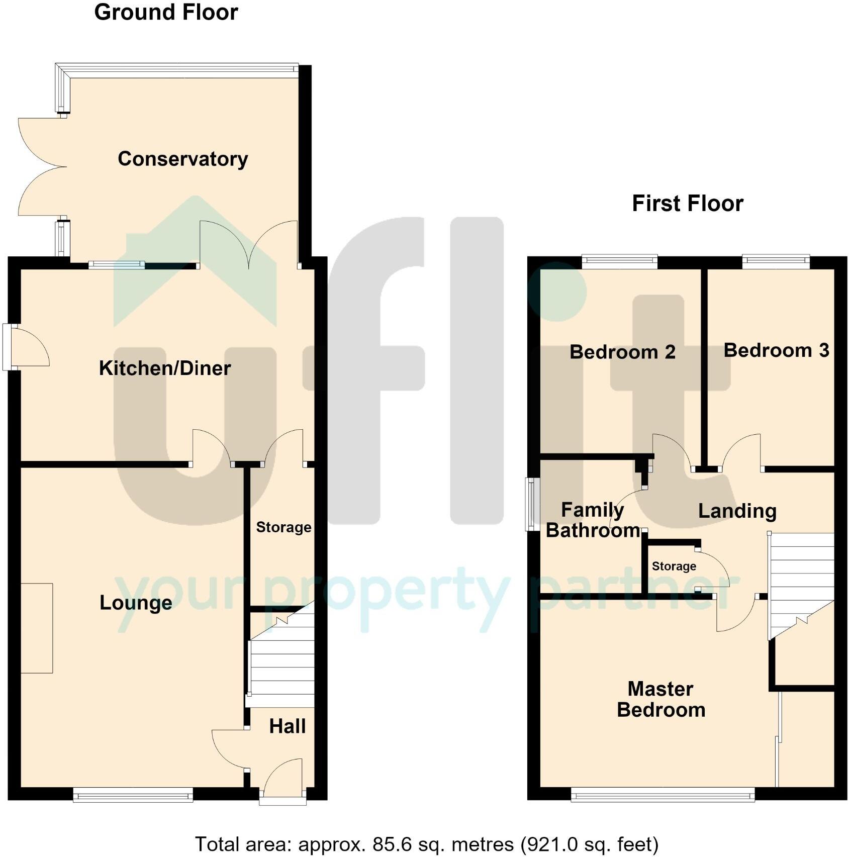 Ferrars Drive, Sheffield floorplan