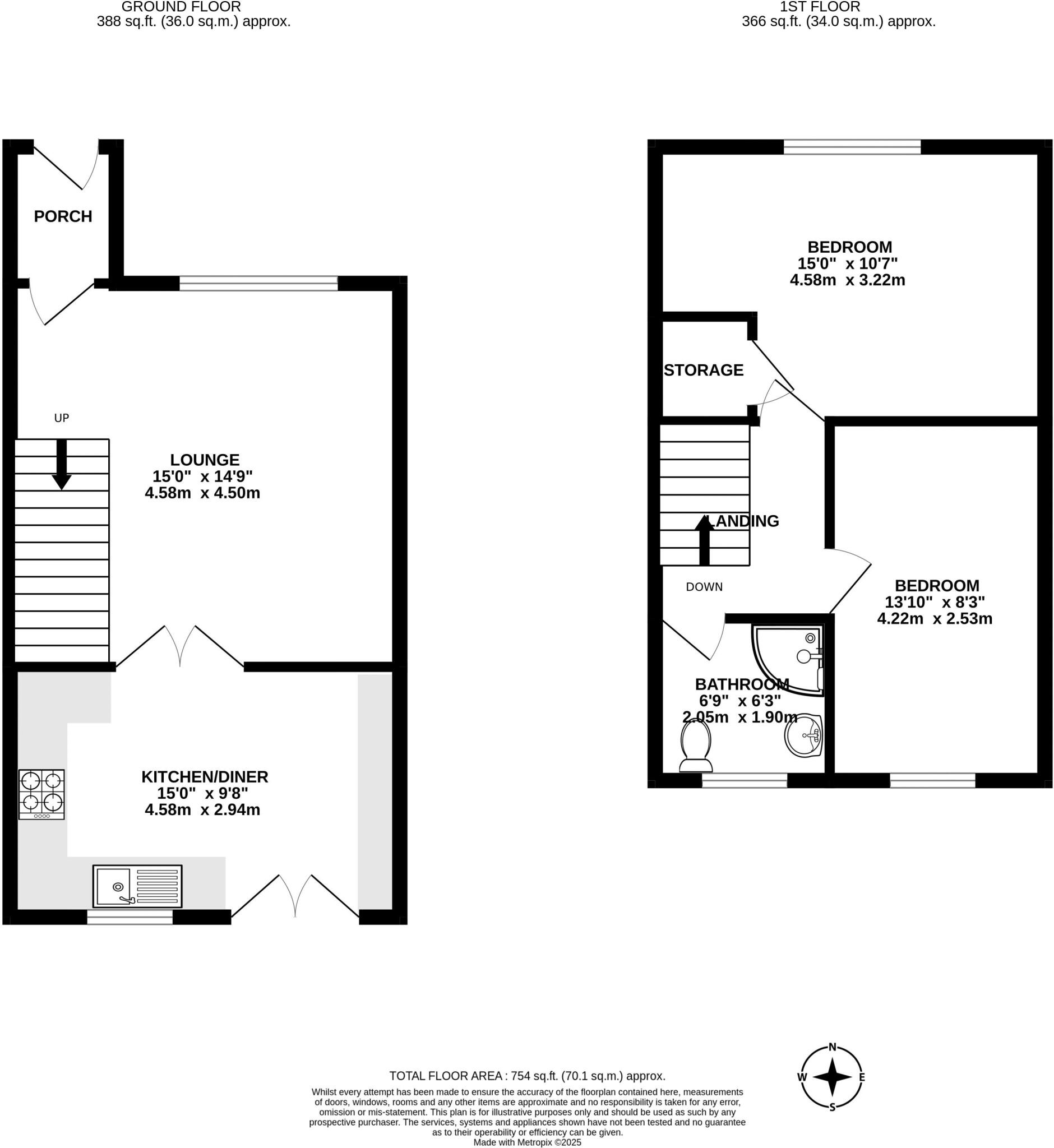 Earl Street, Ince, Wigan floorplan