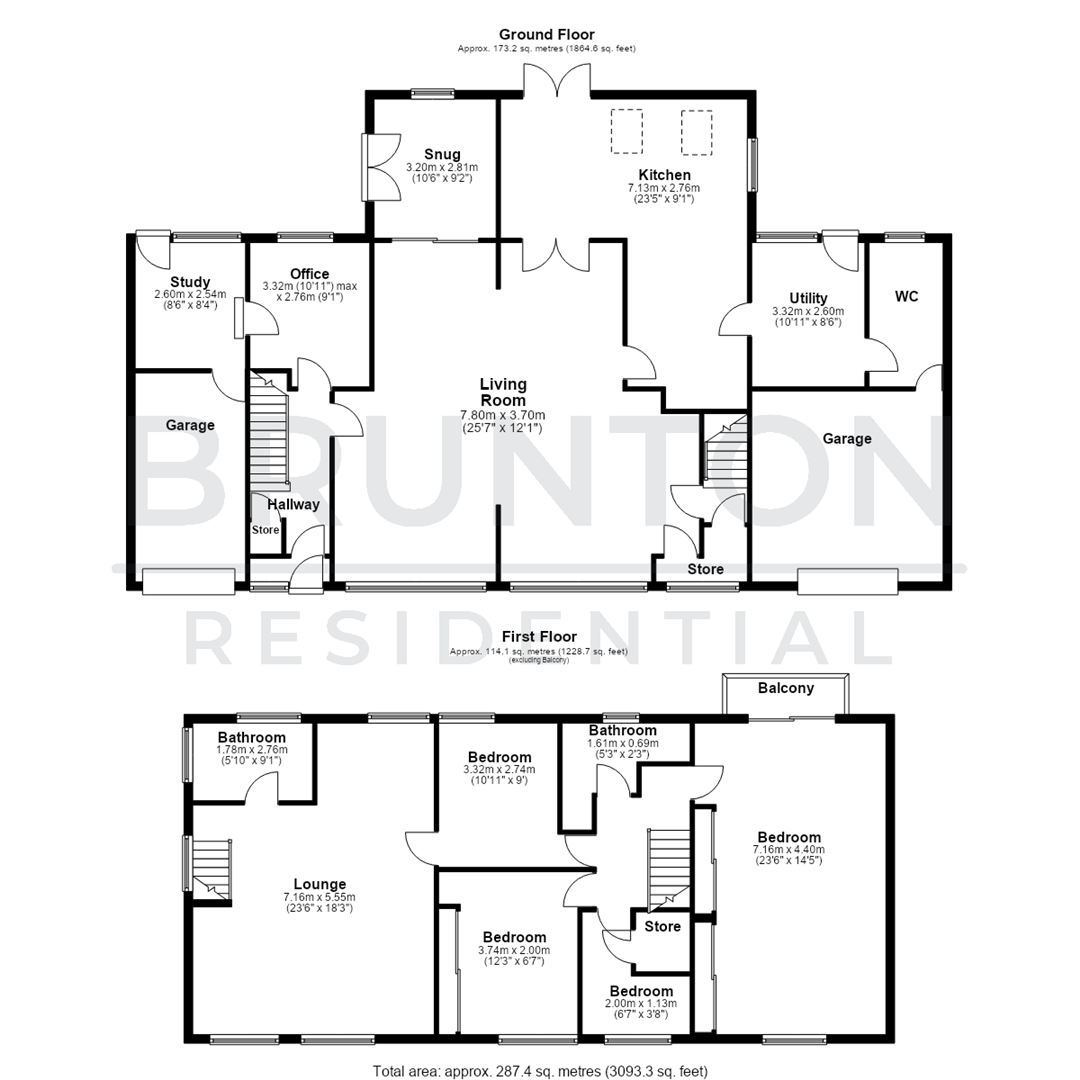 Hillcrest, Ashington, NE63 floorplan
