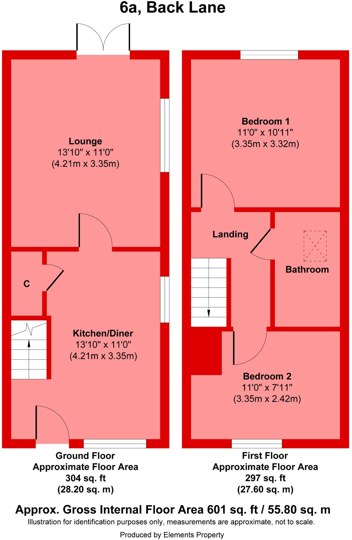 Back Lane, Long Clawson, LE14 floorplan
