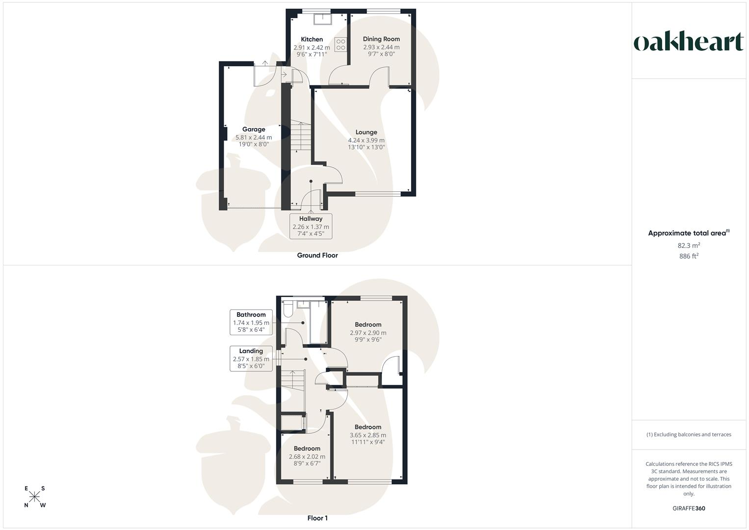 Viceroy Close, Colchester floorplan