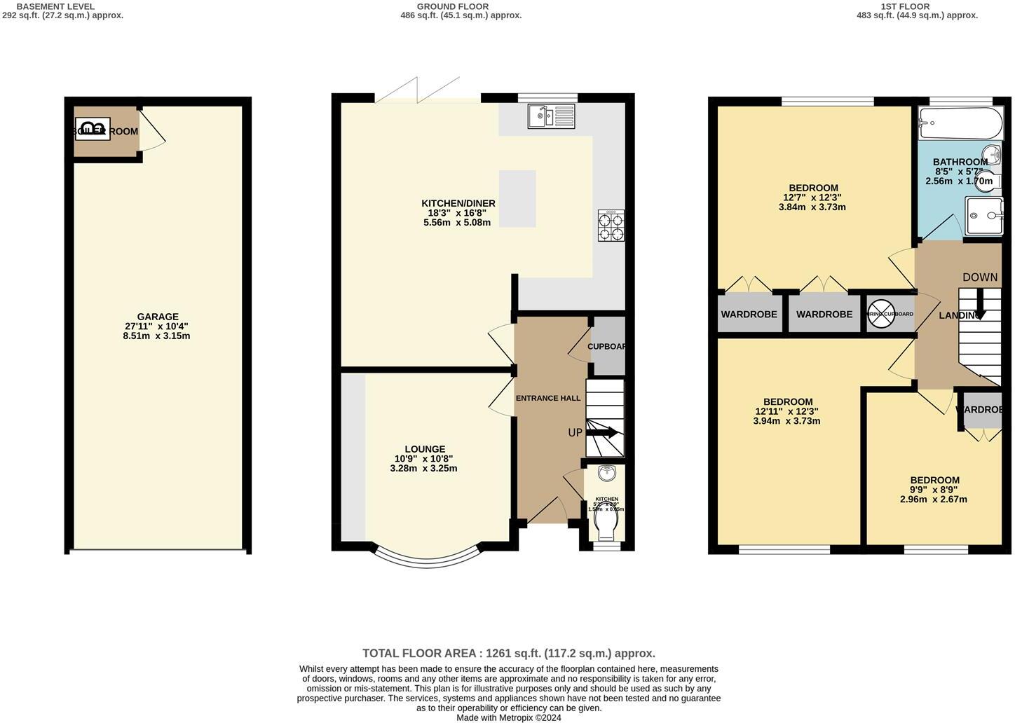 Camlet Way, St. Albans floorplan