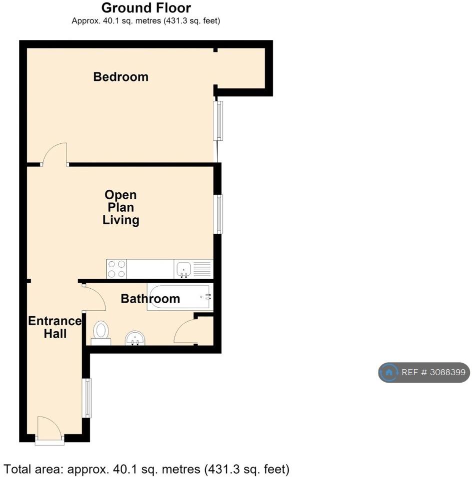 Wide Bargate, Boston, PE21 floorplan