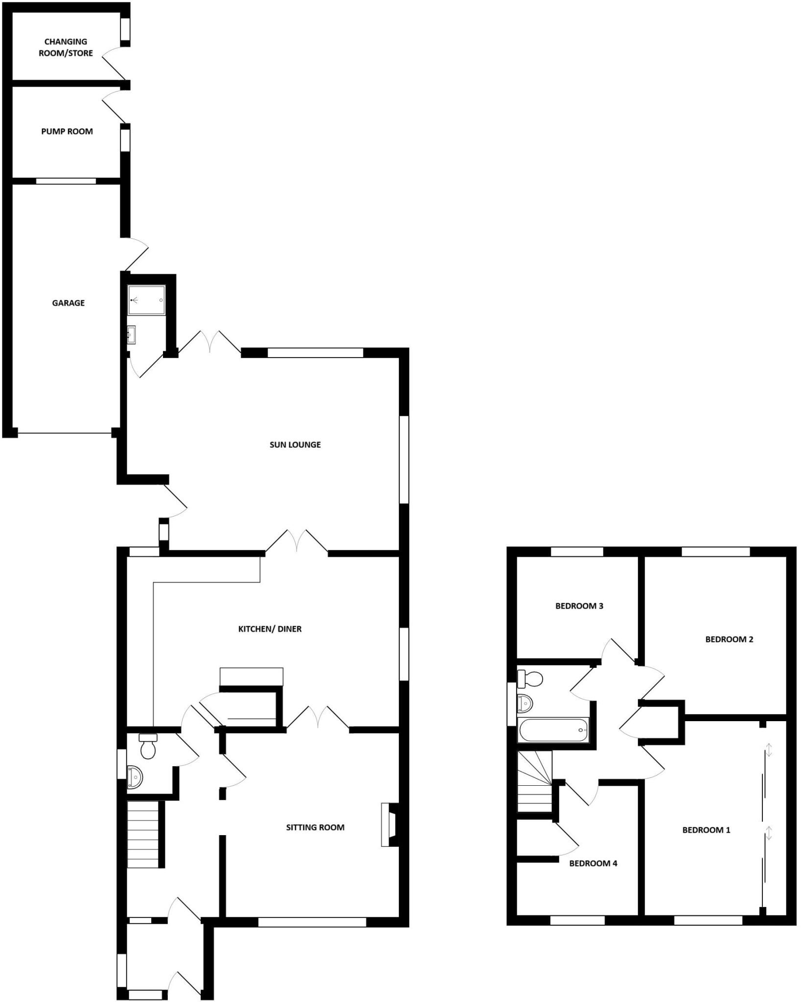 Bursledon Close, Felpham floorplan