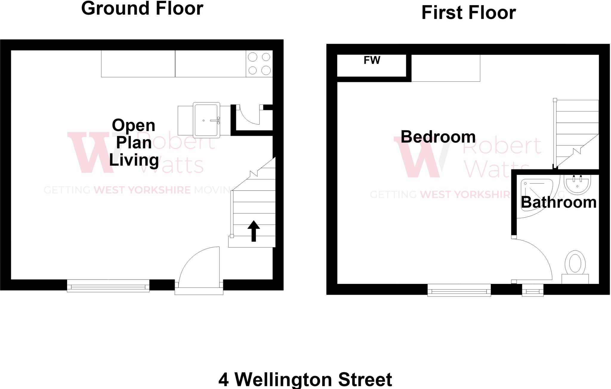 Wellington Street, Queensbury, Bradford, BD13 floorplan