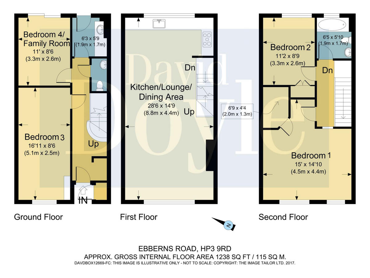Ebberns Road, Hemel Hempstead, HP3 floorplan