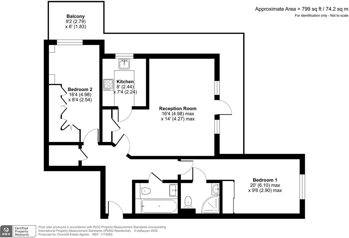 Sachs Lodge, Torquay floorplan