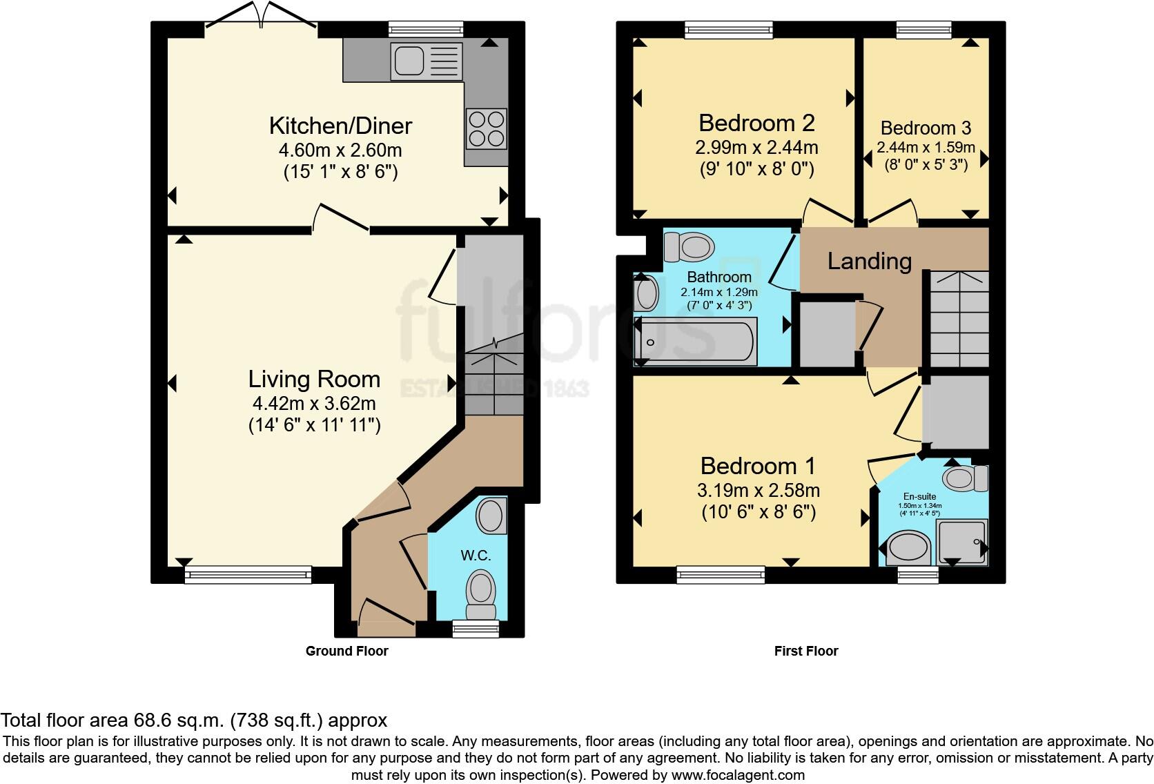 Bluebell Street, Plymouth, Devon, PL6 floorplan