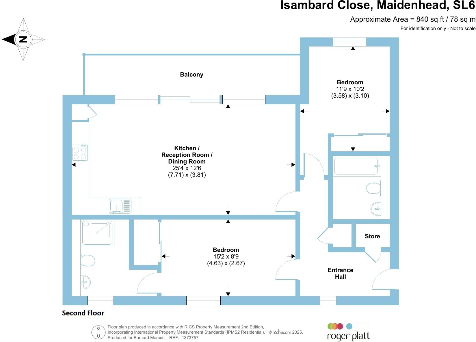 Isambard Close, Maidenhead floorplan