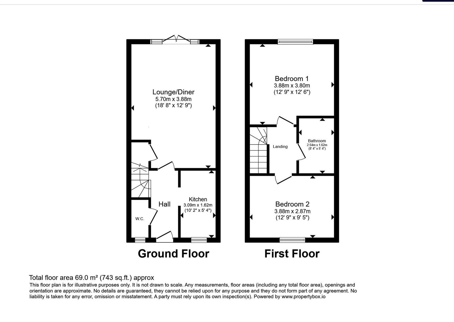 Cottesbrooke Way, Raunds floorplan