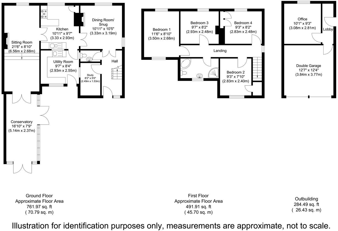 Orchard House, Ropsley floorplan