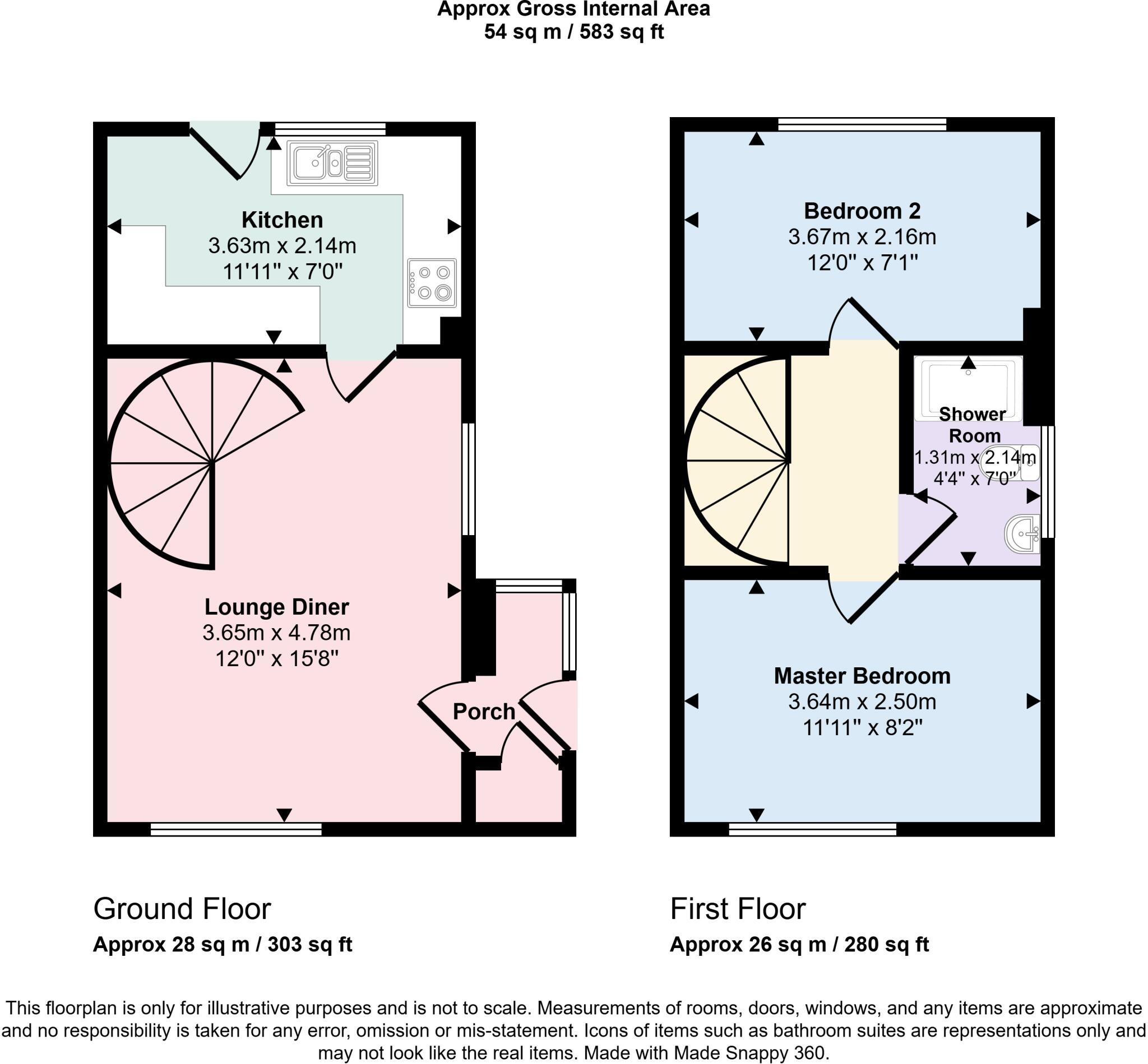 Cook Close, Lyton park, South Shields, Tyne and Wear, NE33 5DD floorplan