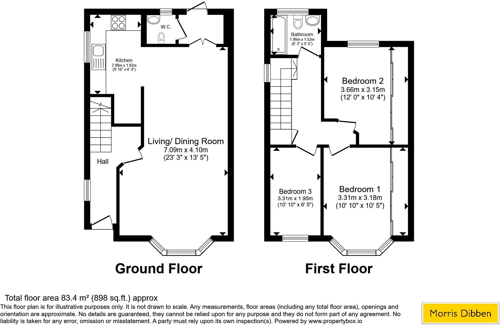 Rayners Gardens, Swaythling, Southampton, Hampshire, SO16 floorplan