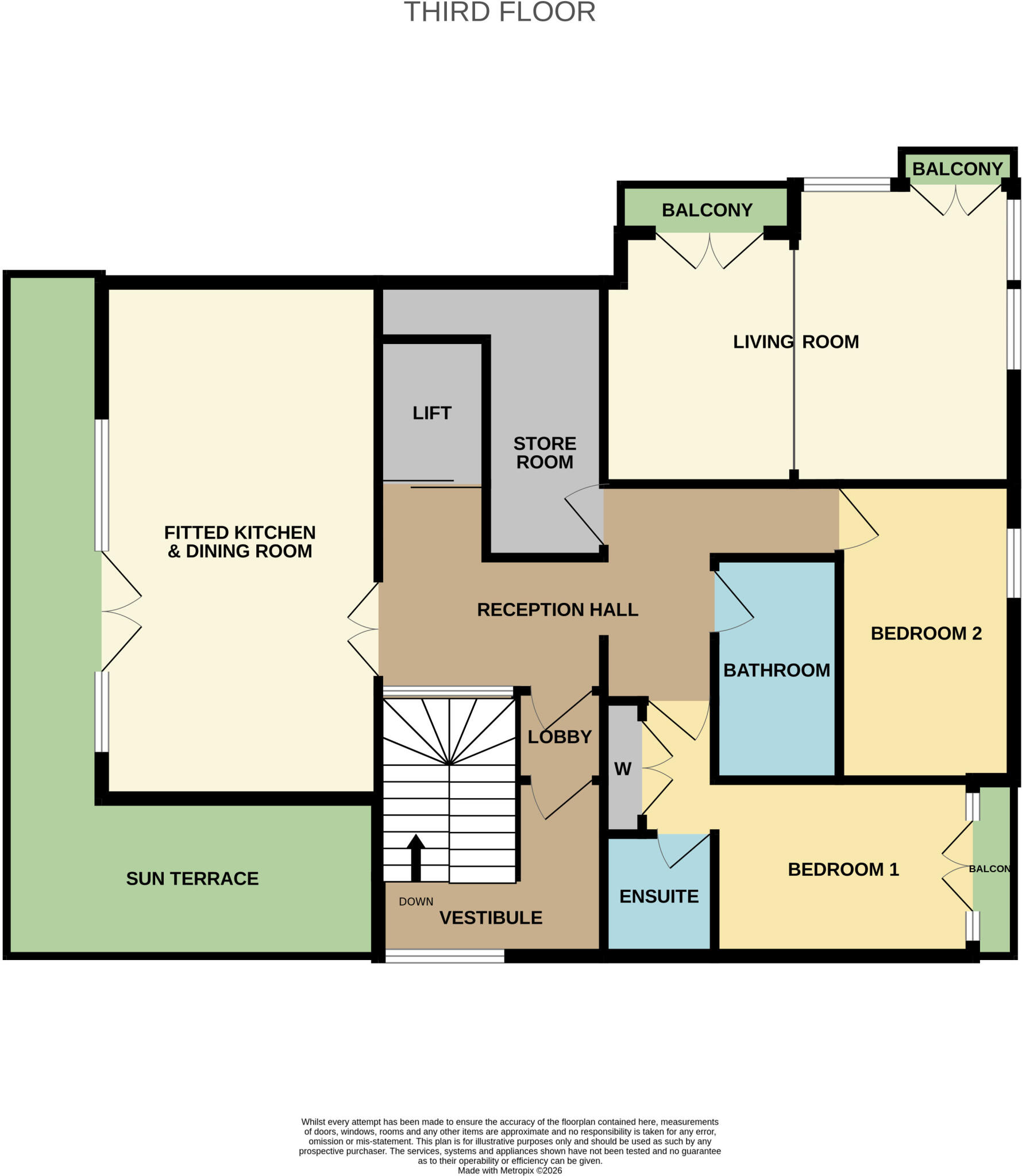 Surman Street, Worcester floorplan