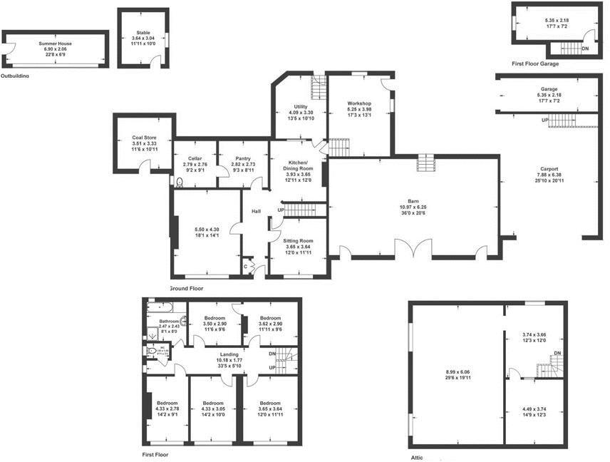 Old Hall Farm, Eastwood Lane, Todmorden OL14 8RU floorplan