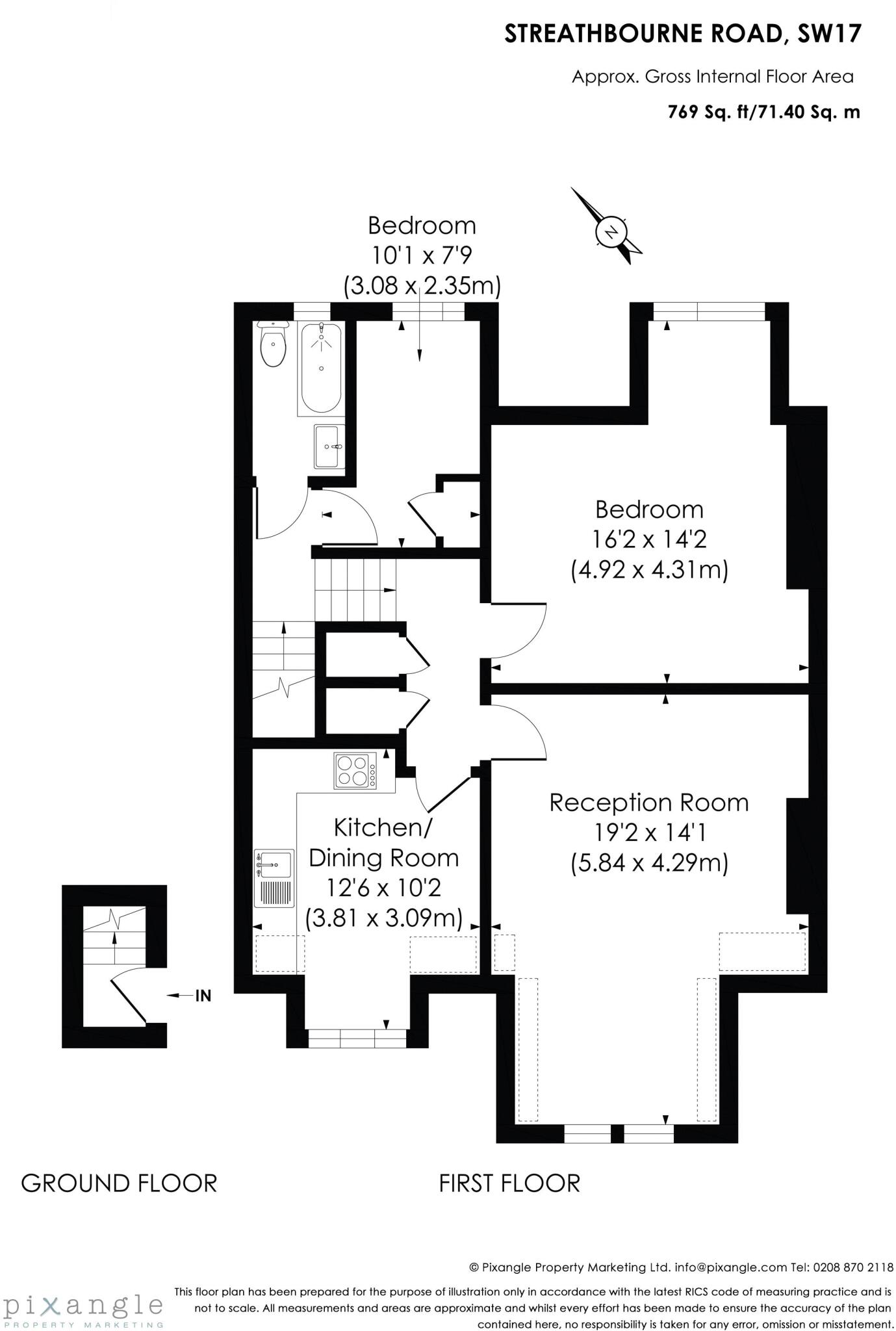 Streathbourne Road, Heaver Estate, Balham, SW17 8QZ floorplan
