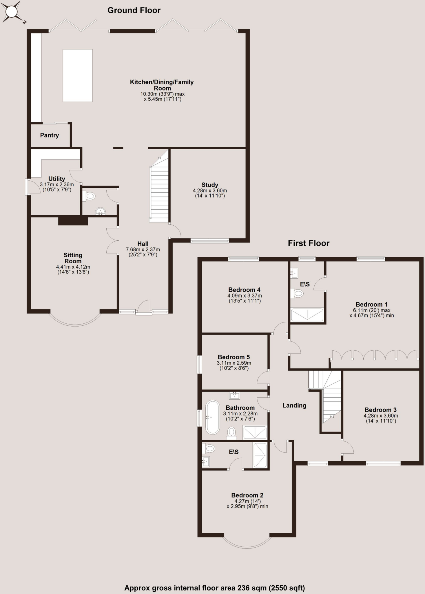 Chantry Road, Bishop's Stortford, CM23 floorplan
