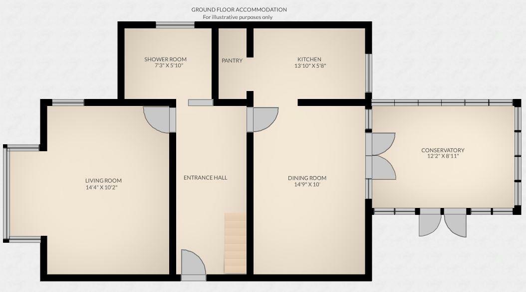 Upper Denbigh Road floorplan