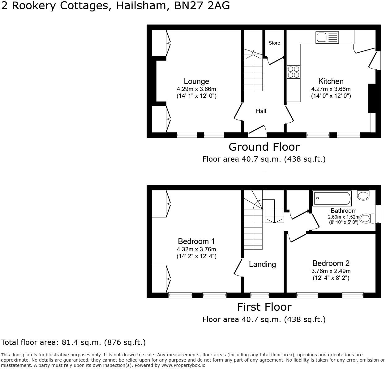 Market Street, Hailsham, East Sussex floorplan