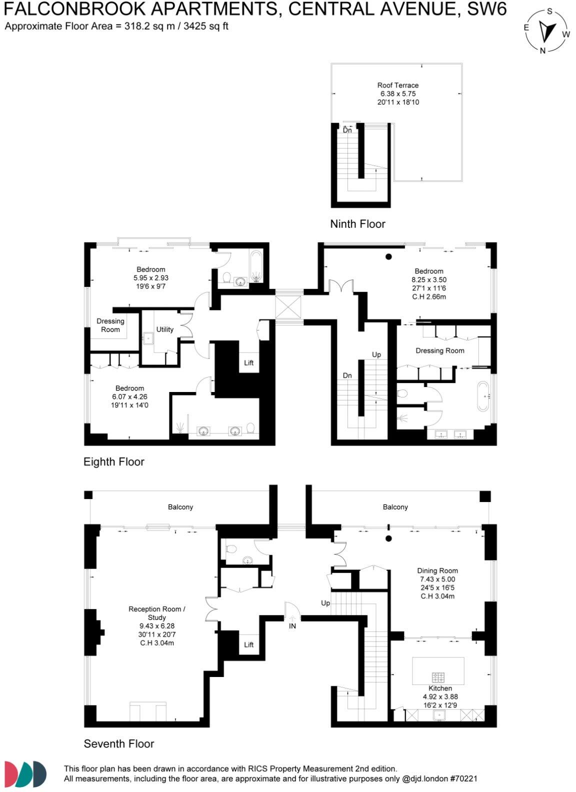 Central Avenue, Fulham, London floorplan