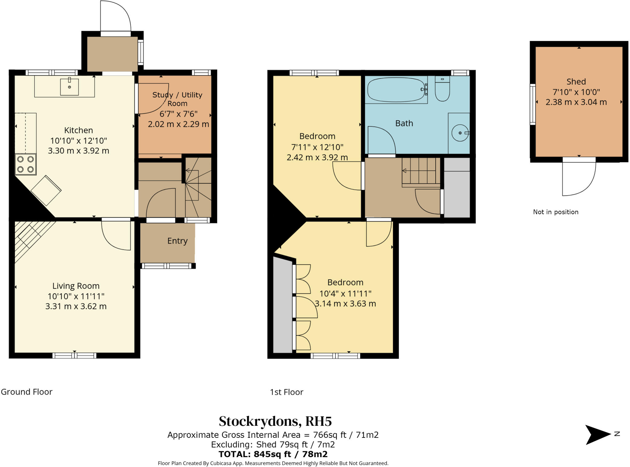 Henfold Lane, Beare Green, Dorking, Surrey, RH5 floorplan