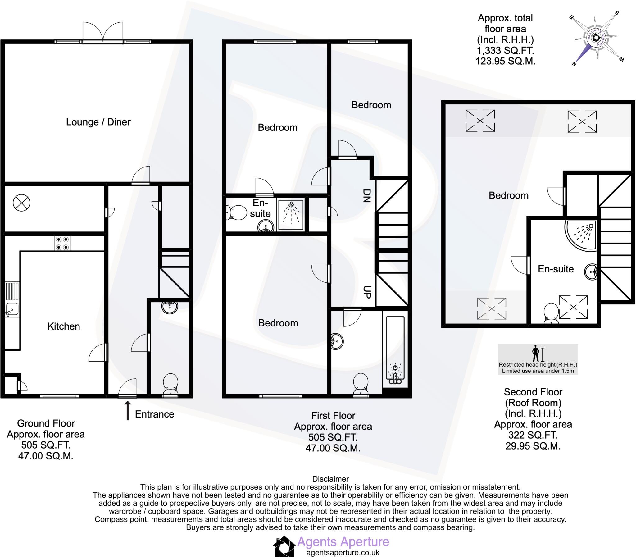 Wrexham Road, Noak Hill, RM3 floorplan