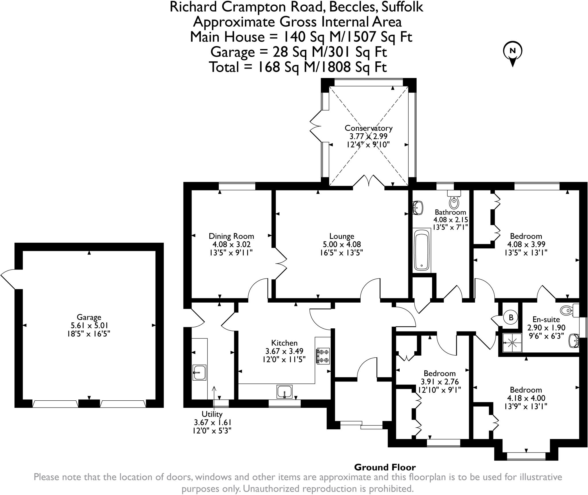 Richard Crampton Road, Beccles, NR34 floorplan