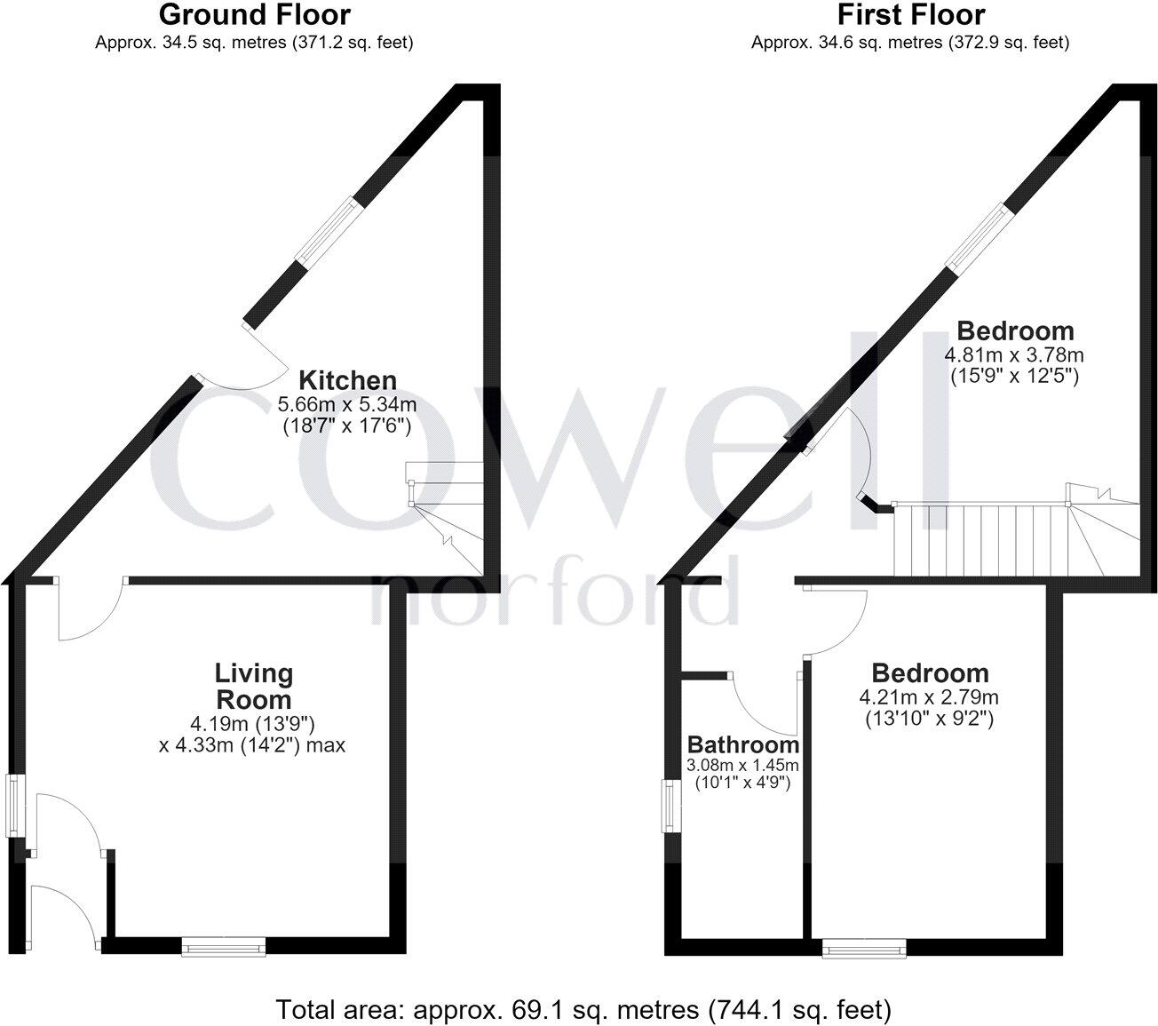 Oldham Road, Springhead, Oldham, Greater Manchester, OL4 floorplan