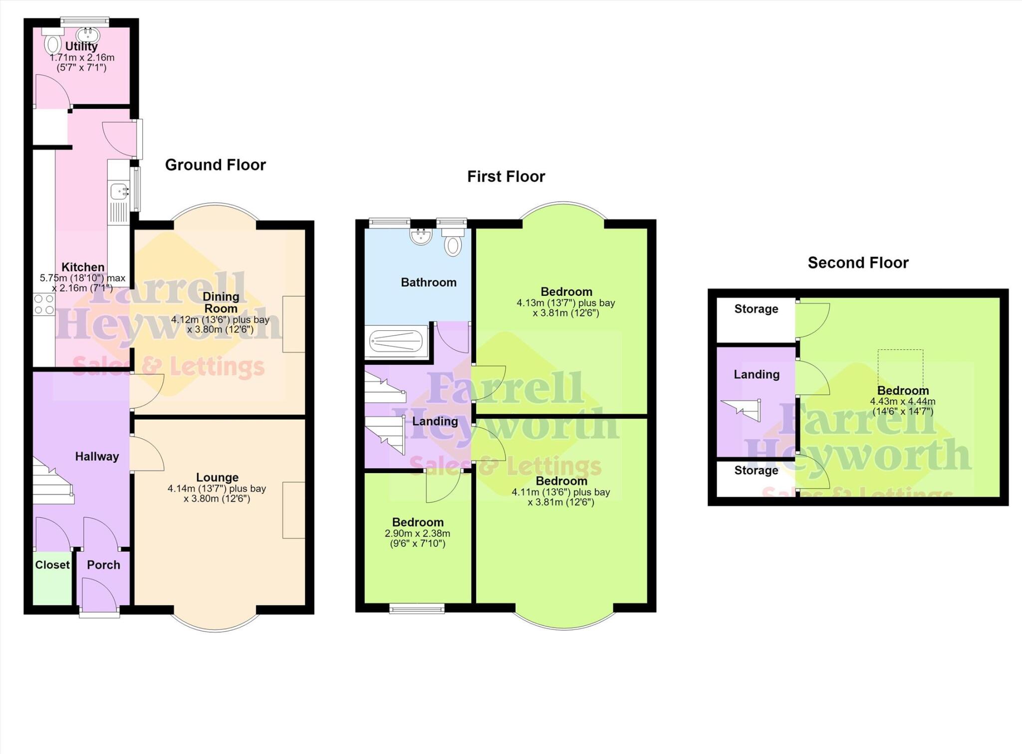 Westminster Road, Blackpool floorplan