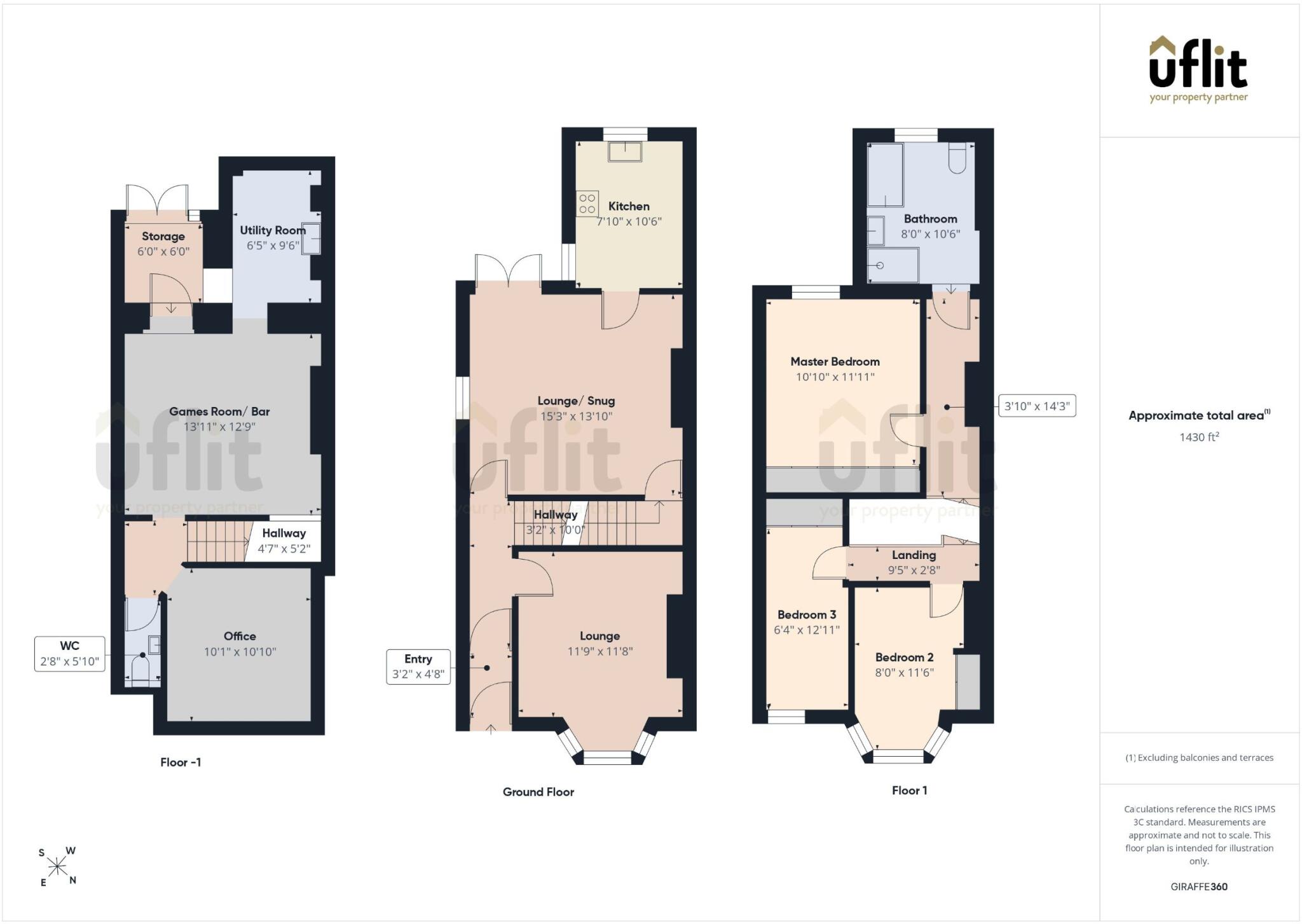 Clifton Lane, Rotherham floorplan