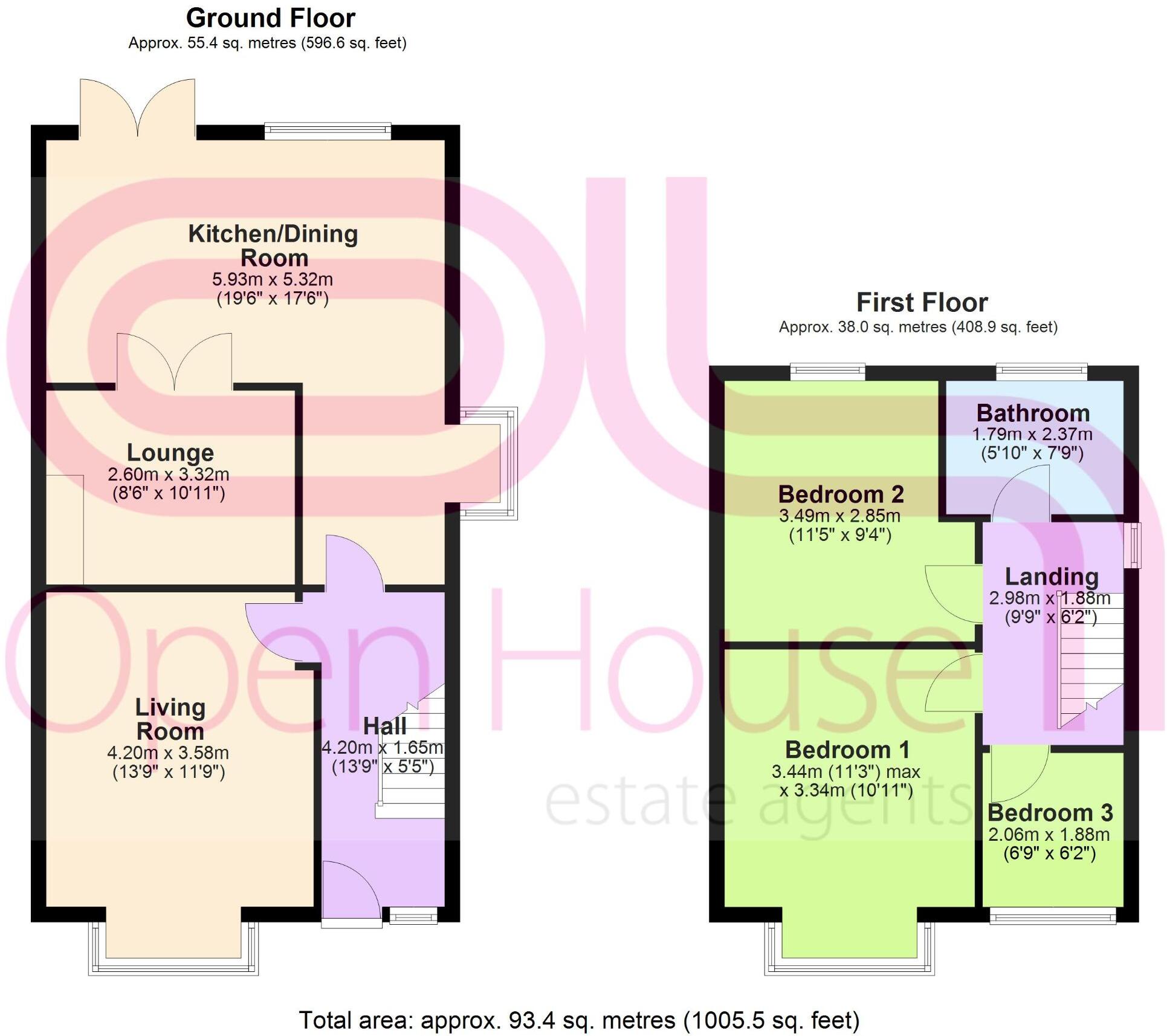 Broxton Avenue, Bolton floorplan