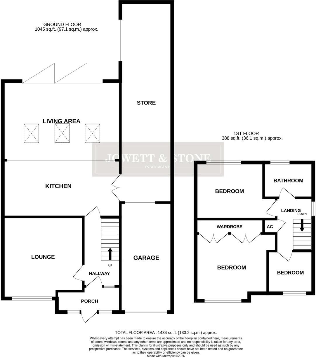 Gwendoline Drive, Countesthorpe, Leicester, LE8 floorplan