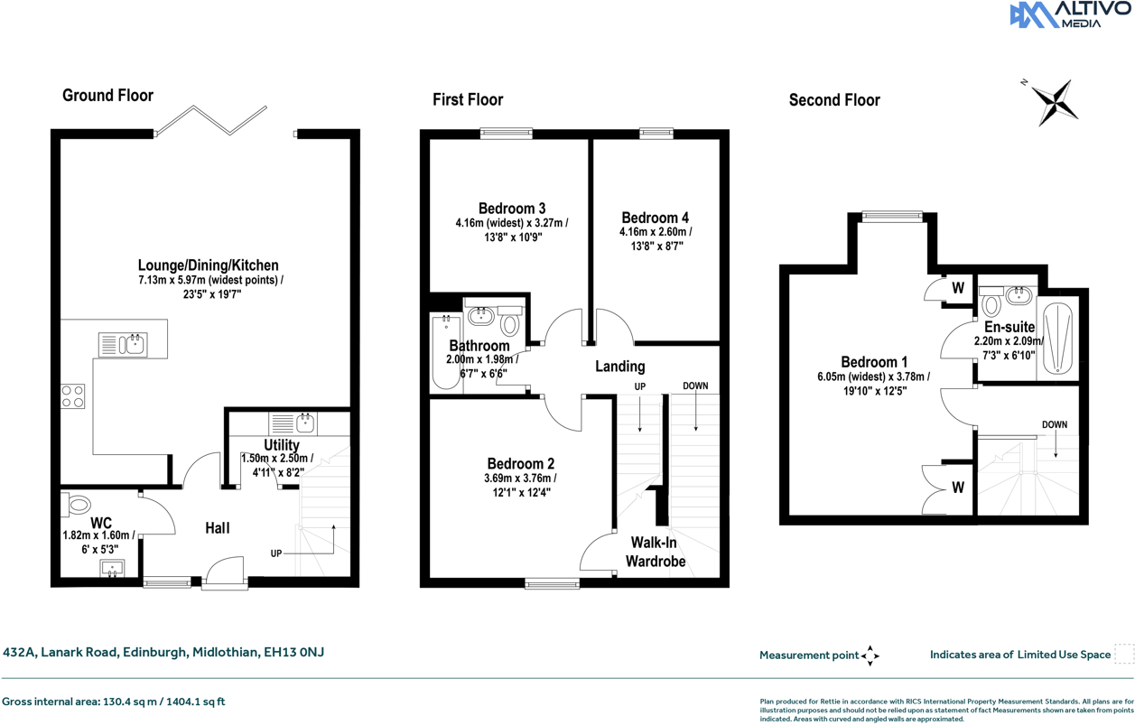 432A, Lanark Road, Edinburgh floorplan