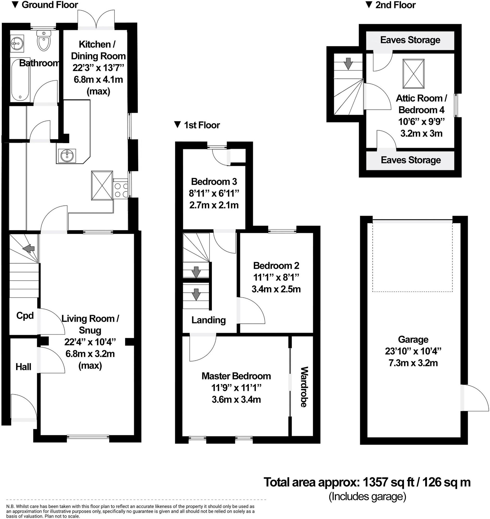 Woodland View, Swindon, SN4 floorplan