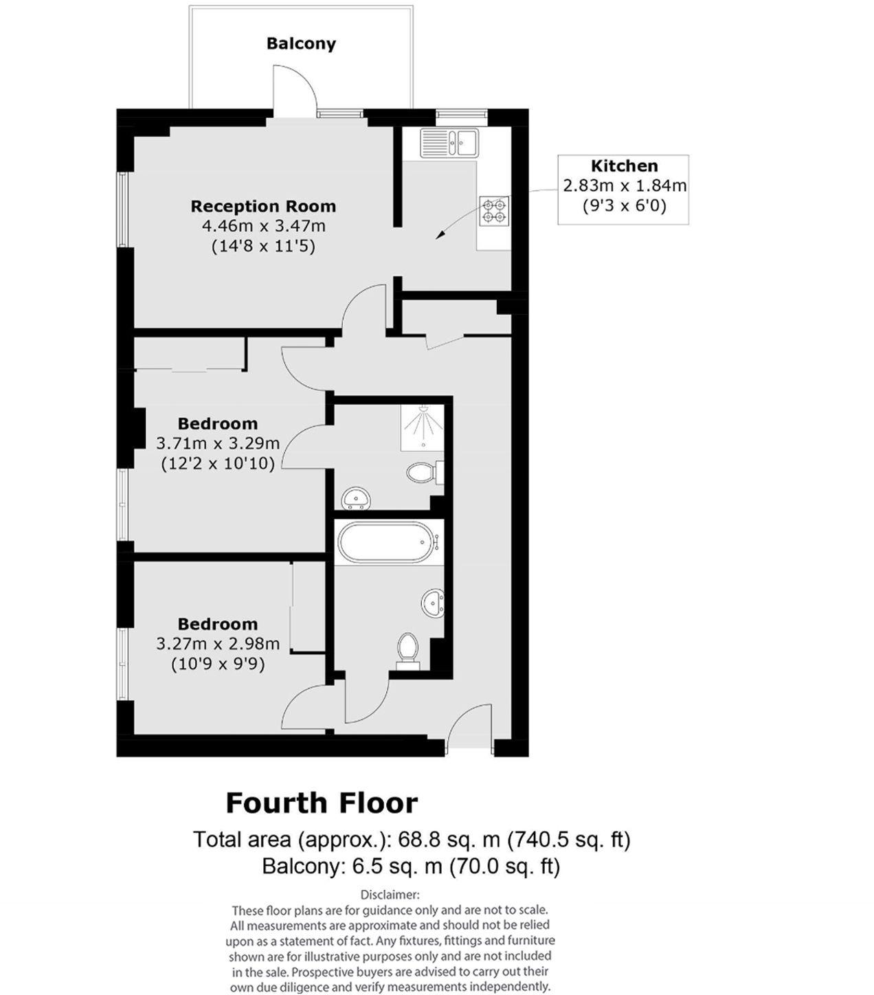 Charcot Road, Hitherwood Court, NW9 floorplan