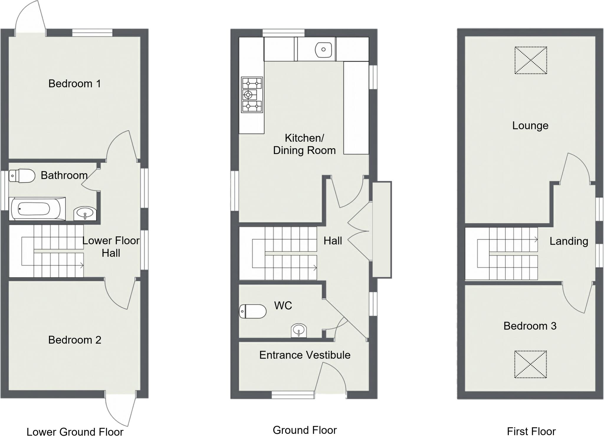 Wayne Road, Parkstone, Poole, Dorset, BH12 floorplan