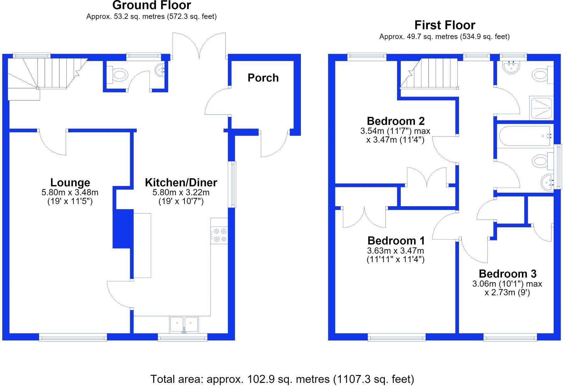 Plantation Gate, Stretham, Ely, Cambridgeshire floorplan