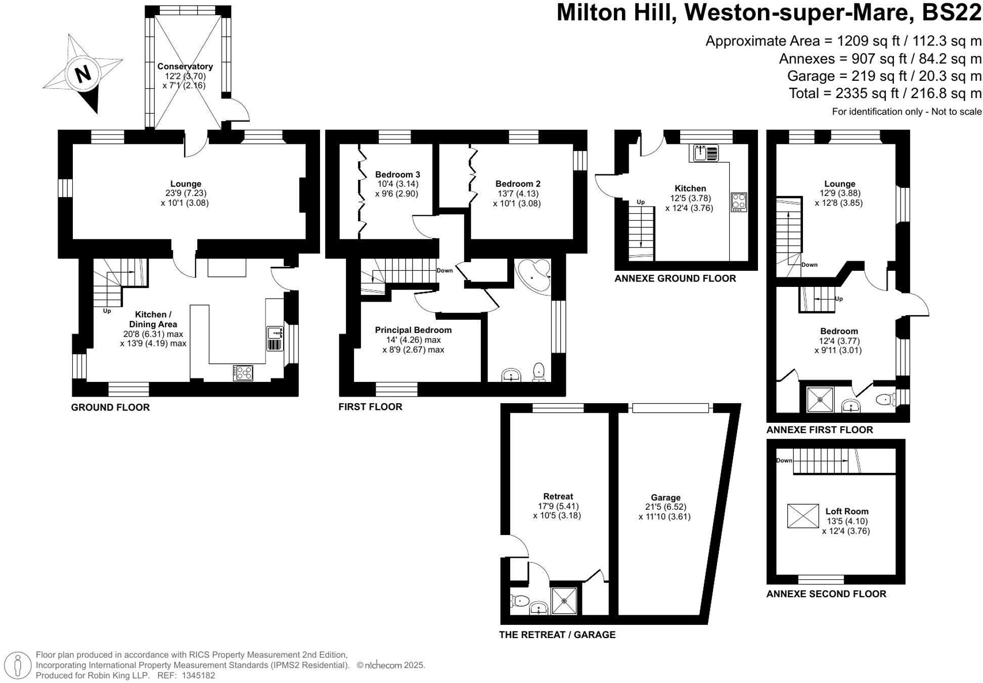 Milton Hill, Weston-Super-Mare, BS22 floorplan