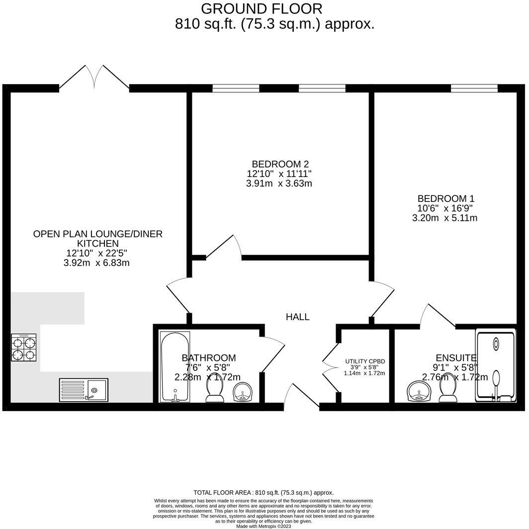 Avon House, Welland Place, Market Harborough floorplan