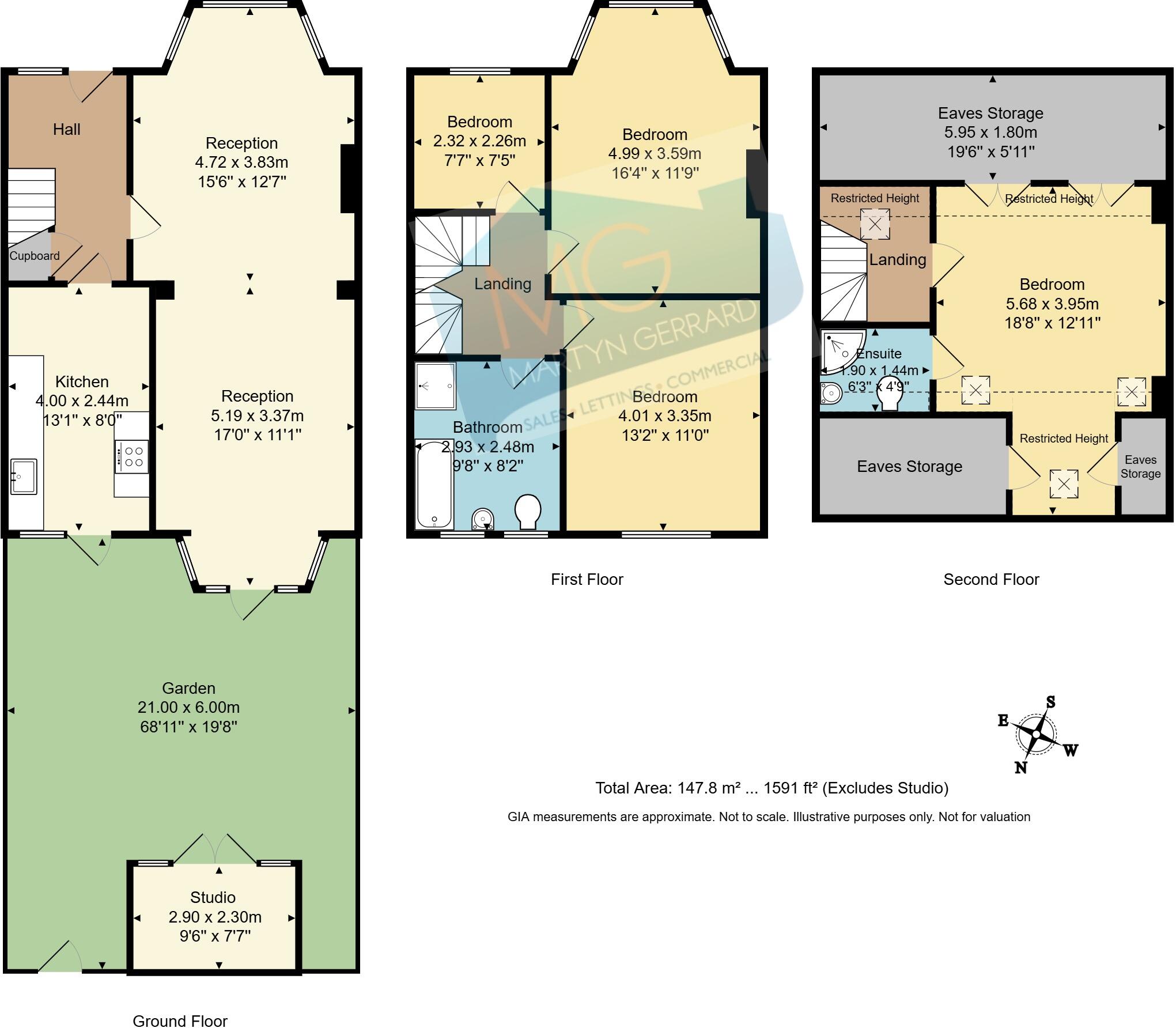 Summerlee Gardens, London, N2 floorplan