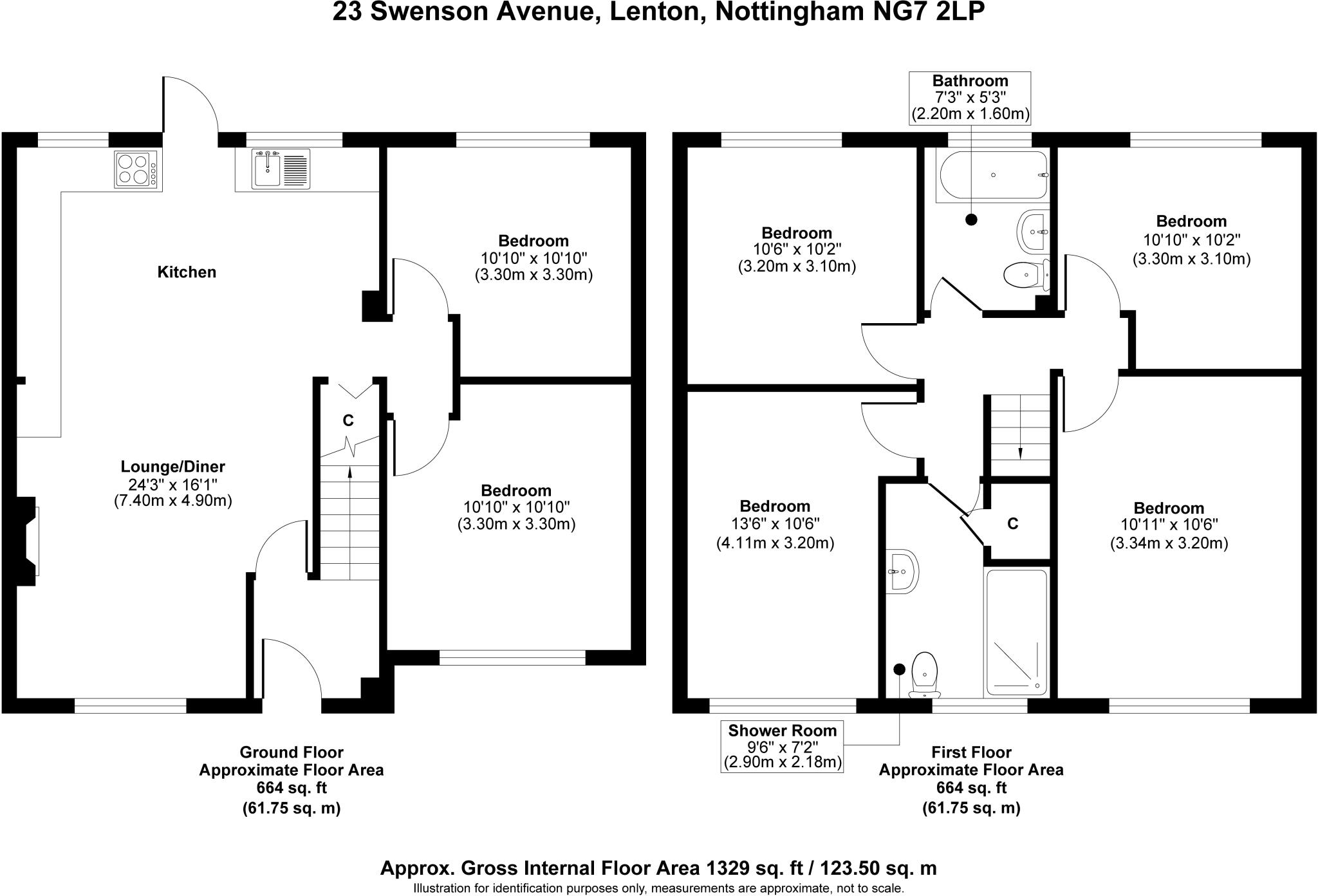 £170 pppw, 23 Swenson Avenue floorplan