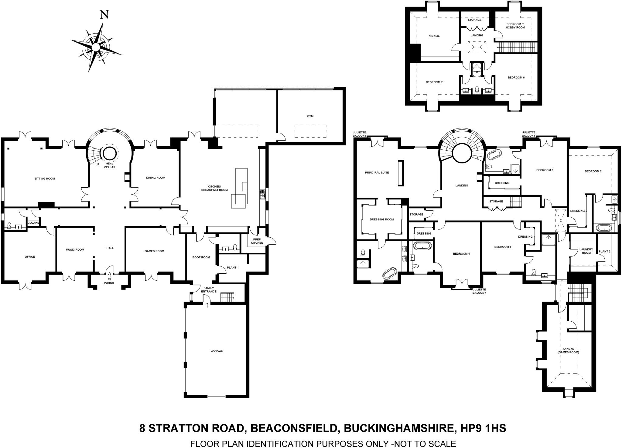Stratton Road, Beaconsfield, Buckinghamshire, HP9 floorplan