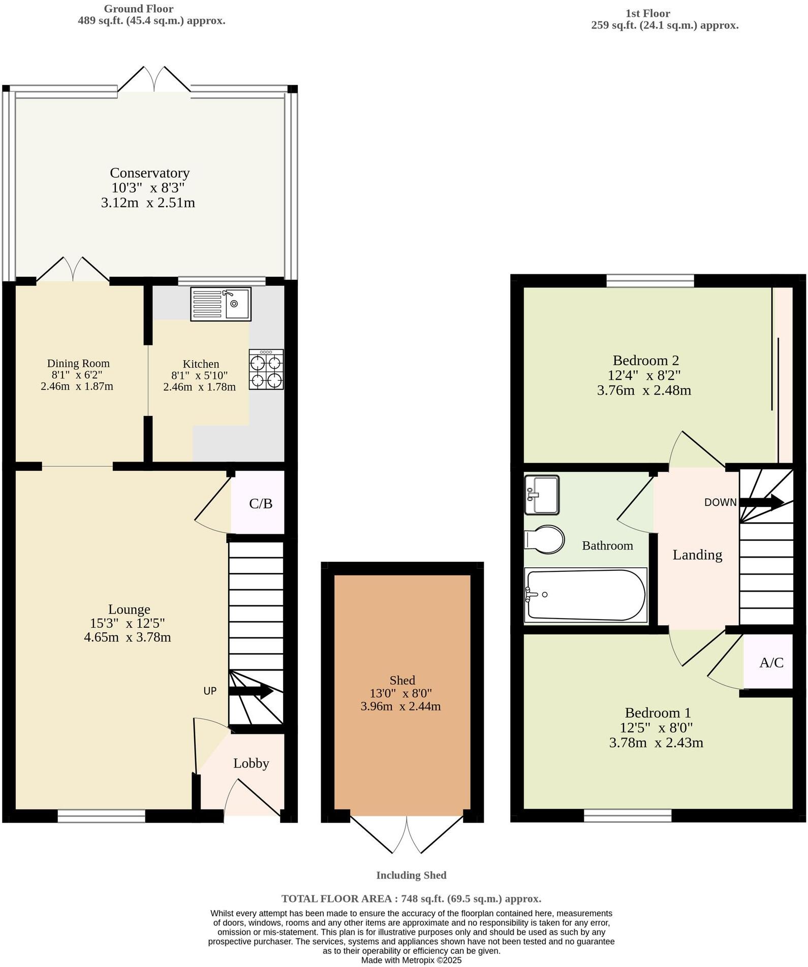 Heathlands, Swaffham floorplan