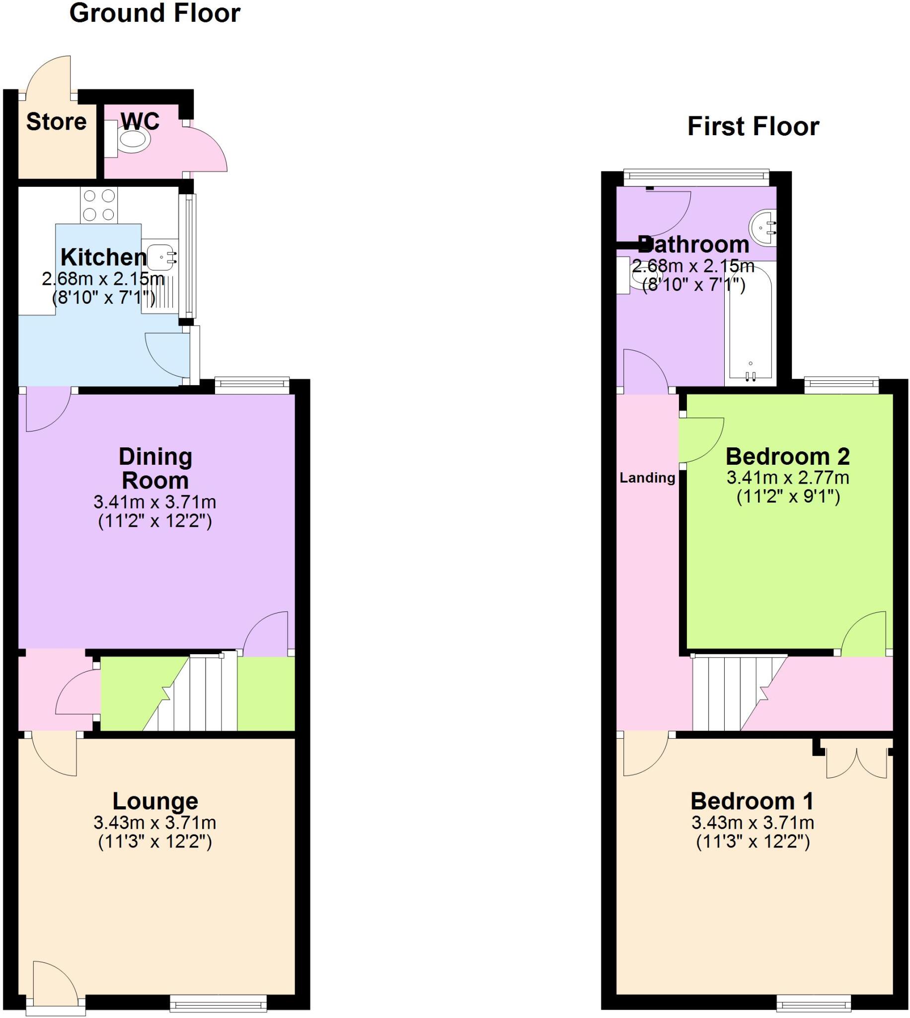 Bennett Street, Long Eaton floorplan