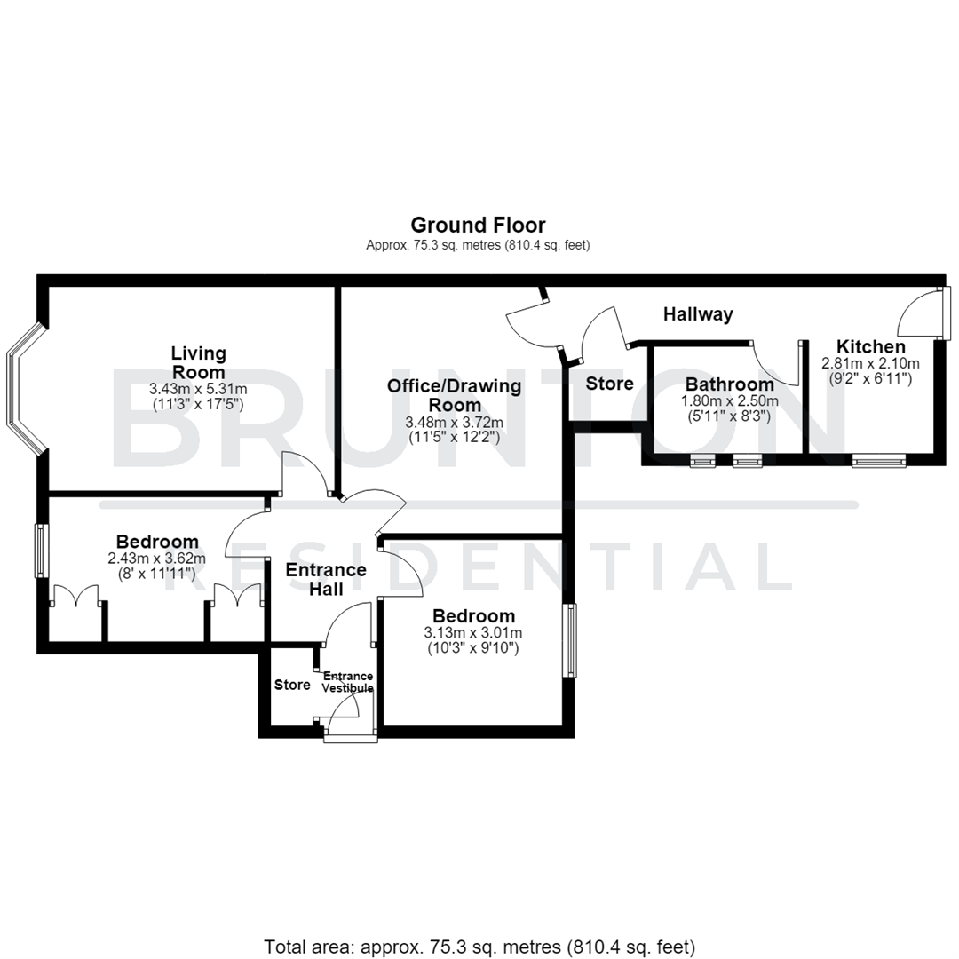 Two Ball Lonnen, Newcastle Upon Tyne floorplan