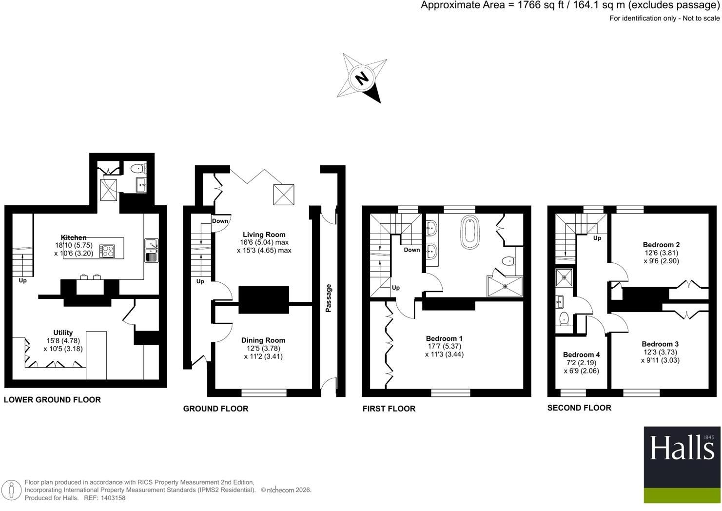 3 St. Chads Terrace, Shrewsbury, SY1 1JL floorplan