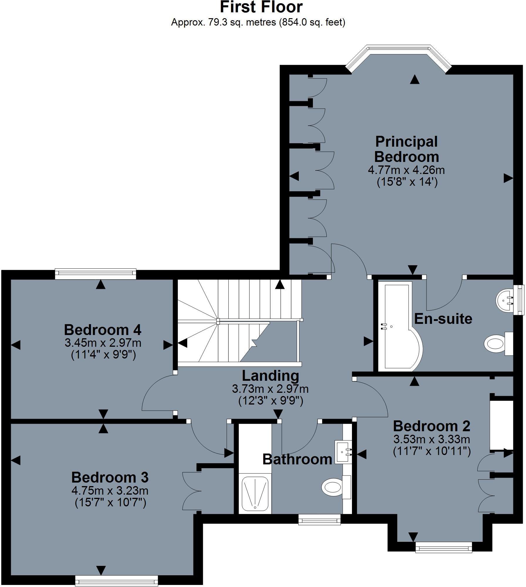 Chester Road, Rossett, Wrexham floorplan