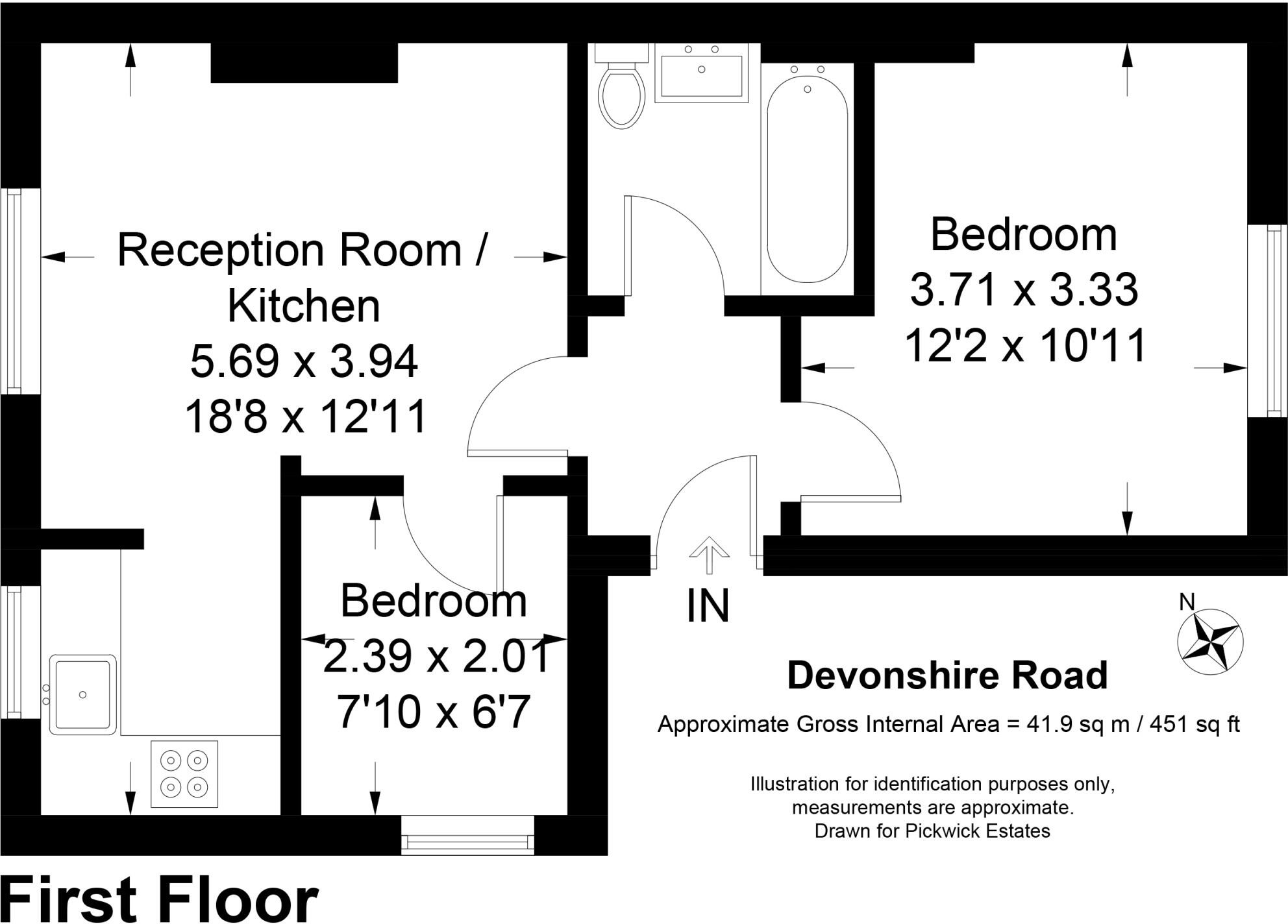 120 Devonshire Road, London, Greater London, SE23 floorplan